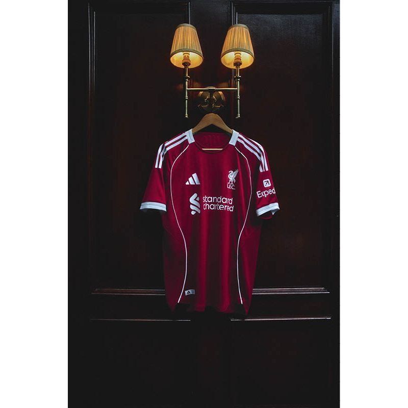 Liverpool Home Shirt 2025/26 Champions League Authentic M.SALAH 11 - Men's-SoccerKits Hub | Buy Soccer Jerseys Online